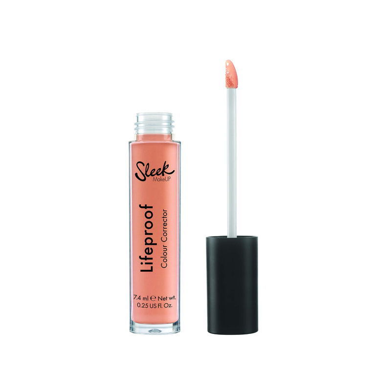 Sleek MakeUP's Lifeproof Peach Colour Corrector - Full Coverage, Discolouration Neutralizer, 7.4ml