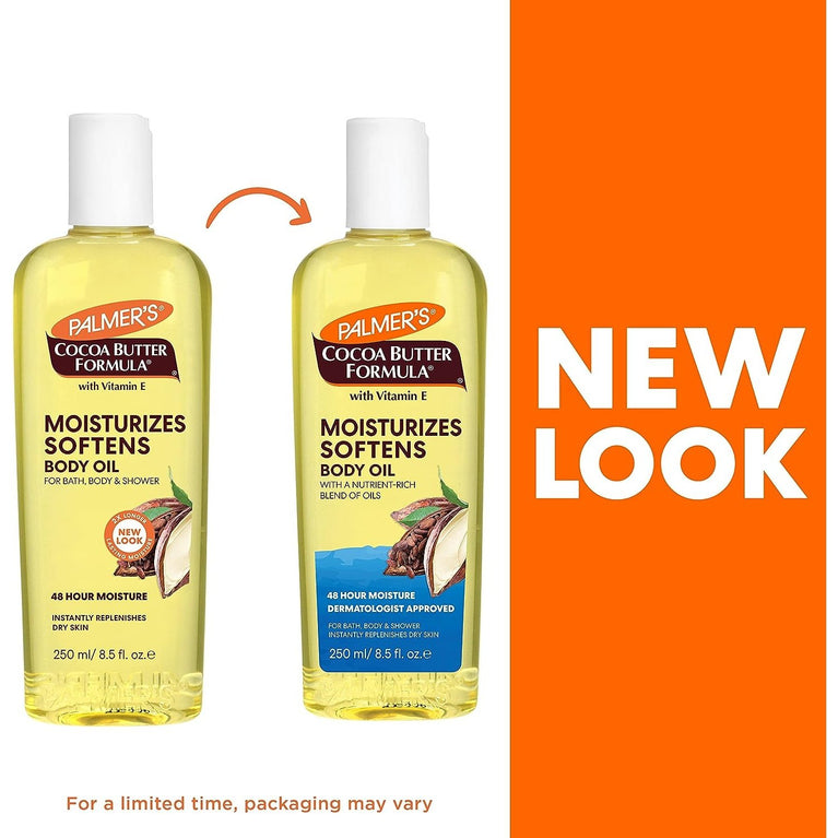 Palmer's Cocoa Butter Formula Moisturizing Body Oil - Nourishing Hydration for Dry Skin