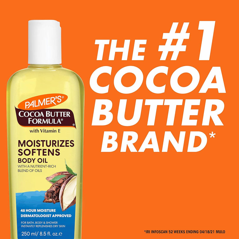 Palmer's Cocoa Butter Formula Moisturizing Body Oil - Nourishing Hydration for Dry Skin