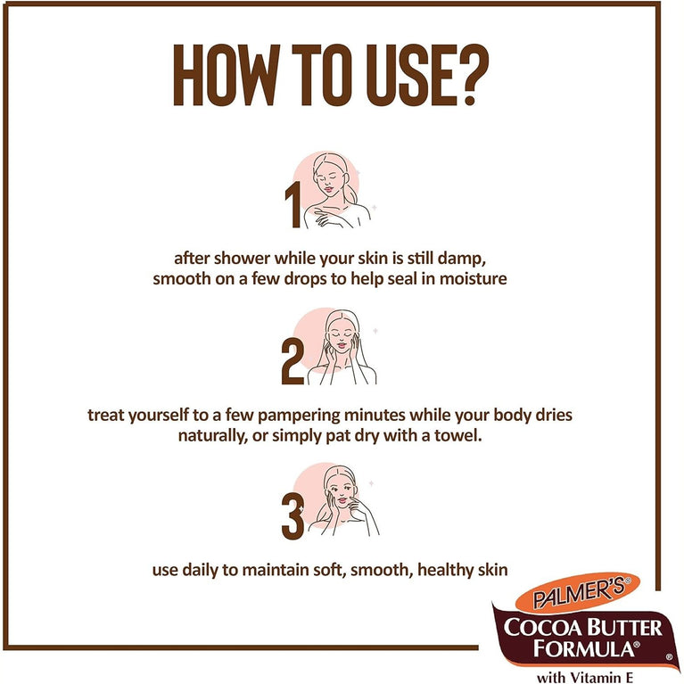 Palmers Cocoa Butter Skin Therapy Oil - Nourishing Multi-Purpose Oil