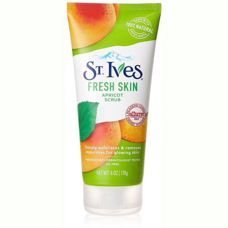 St Ives Fresh Skin Invigorating Apricot Scrub with Oil-Free Salicylic Acne Medication