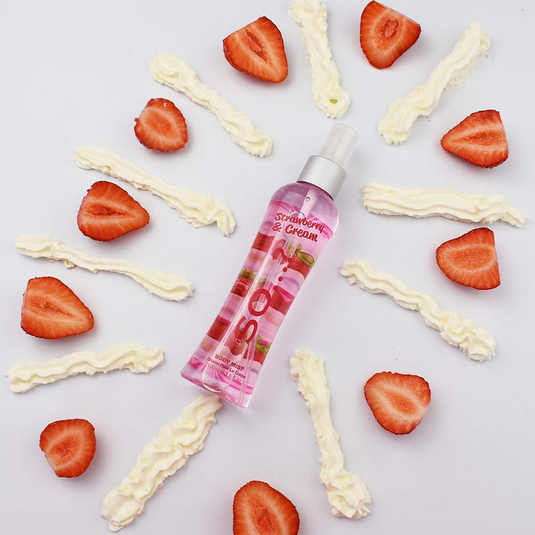 Strawberry & Cream Body Mist - Vegan and Cruelty-Free Option