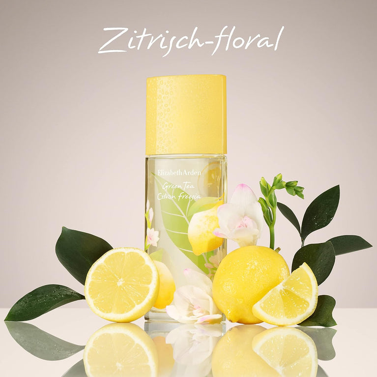 Green Tea Citron Freesia Eau de Toilette Spray - 100ml - Fruity & Floral Fragrance for Women by Elizabeth Arden
