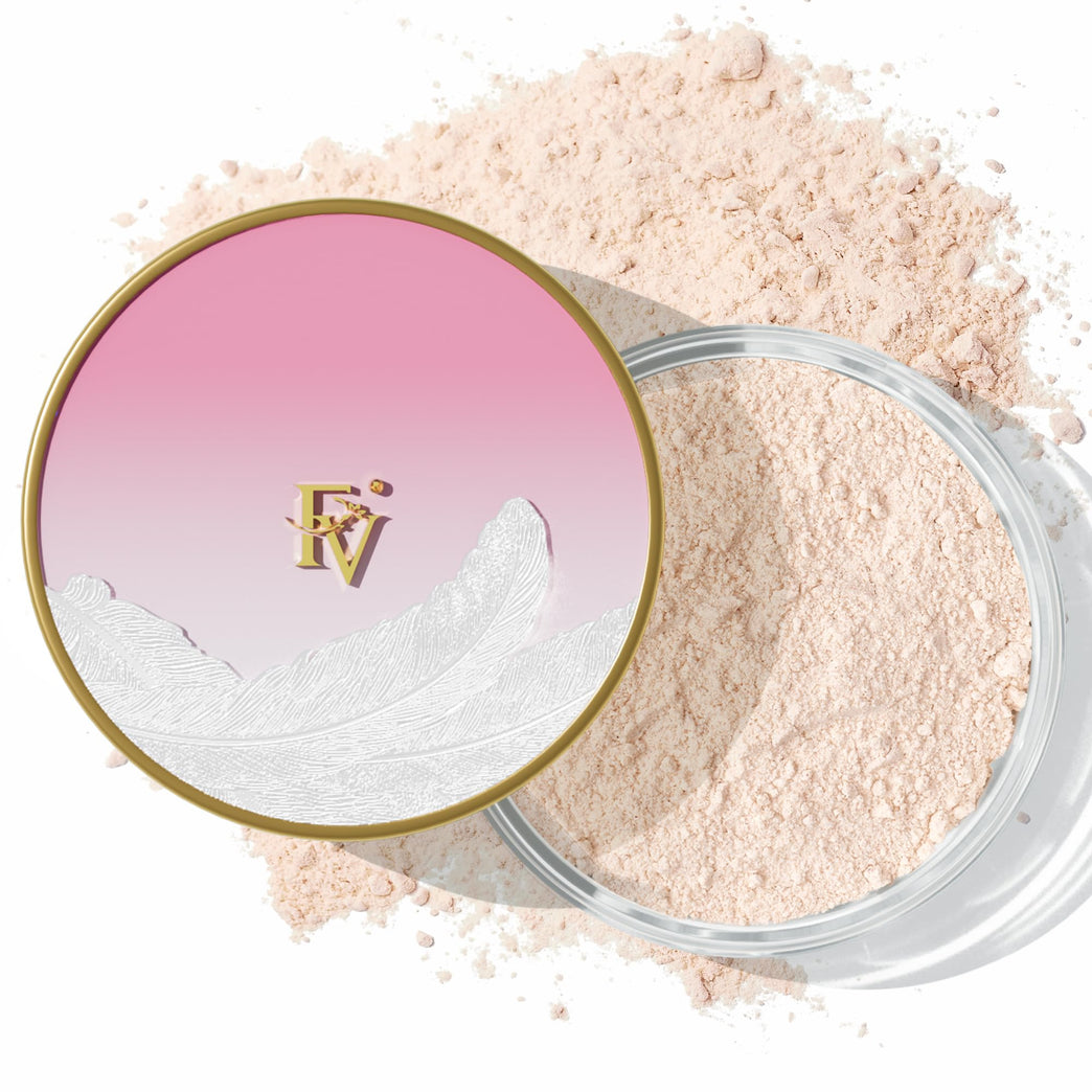 FV Matte Finish Translucent Setting Powder for Long-Lasting Oil Control and Flawless Skin Appearance