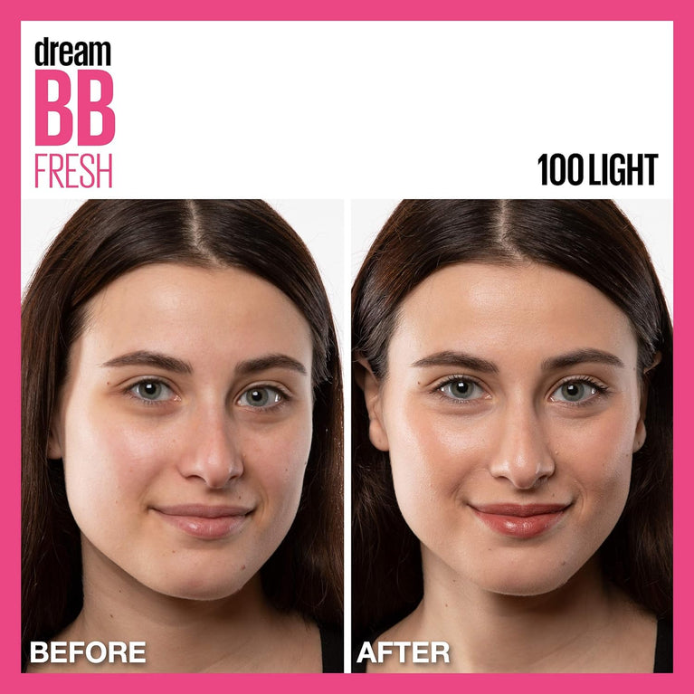 MAYBELLINE 8-in-1 Dream Fresh BB Cream - Light 100 with SPF 30