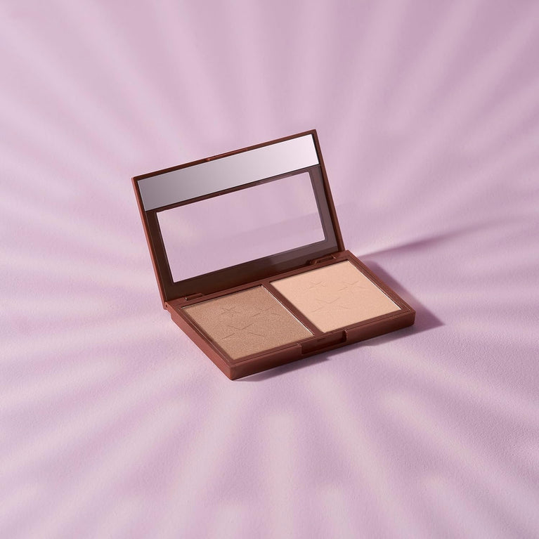 All-Day Radiant Glow Kit - Professional Vegan Bronzer and Highlighter Duo