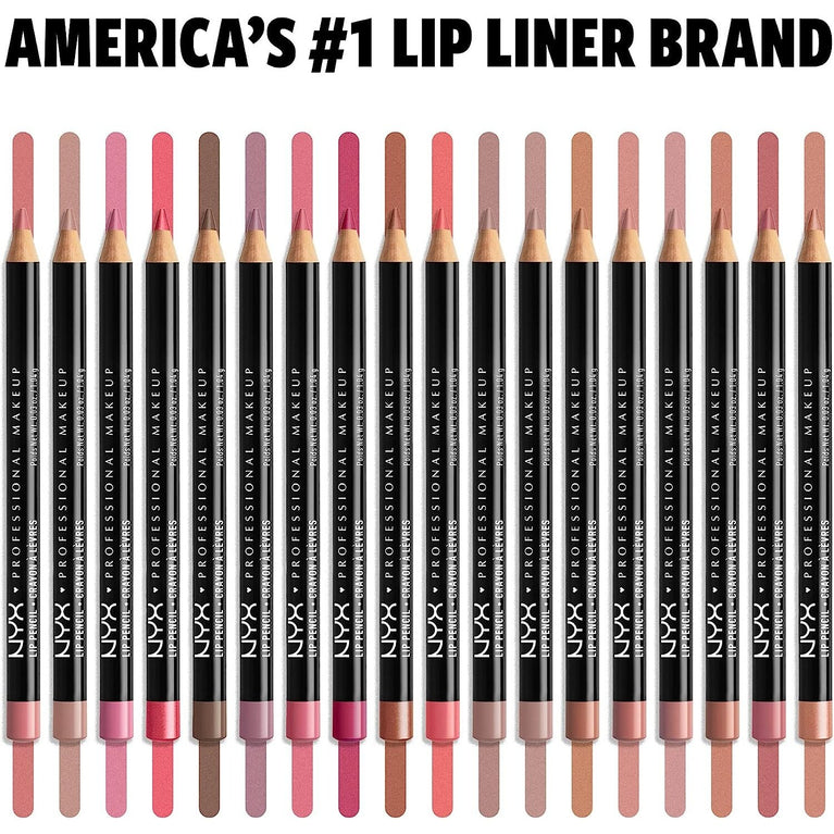 NYX Cosmetics Creamy & Long-Lasting Slim Lip Pencil - Natural