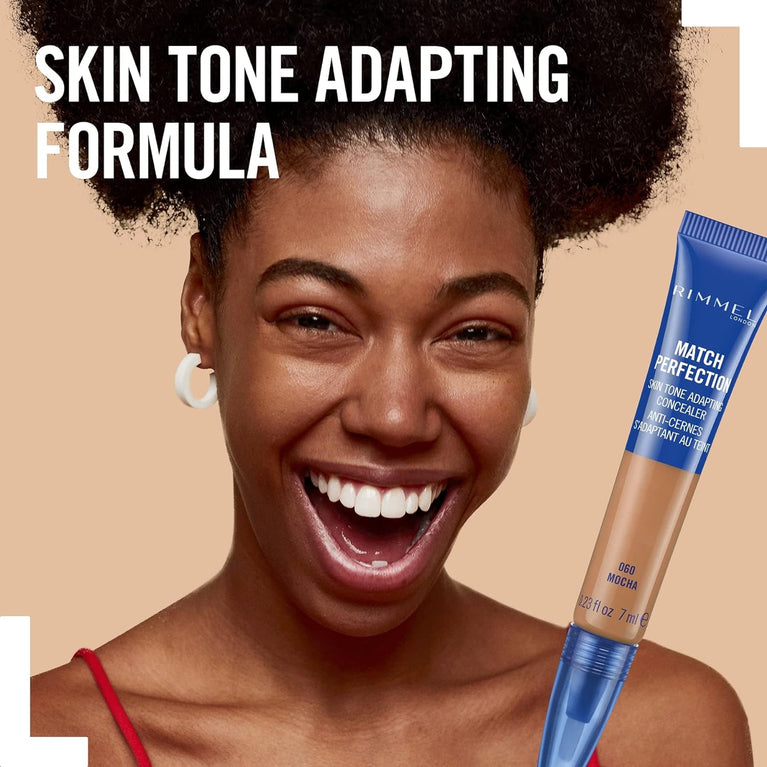 Rimmel Seamless Blend Liquid Concealer with Adaptive Skin Tone Formula