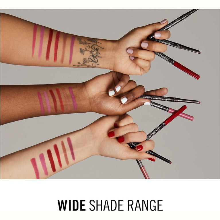 Rimmel London Eastend Pink Lip Liners with Long-Lasting Finish, Vitamin-Enriched, 4g