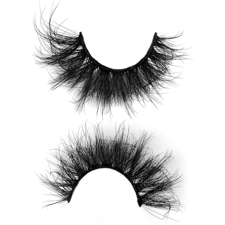 Alicrown Seductive Cat Eye Style False Eyelashes: Lightweight, 8D Fluffy, 100% Handmade, Reusable Synthetic Fiber Lashes, Cruelty Free, Set of 7 Pairs, Easy to Apply