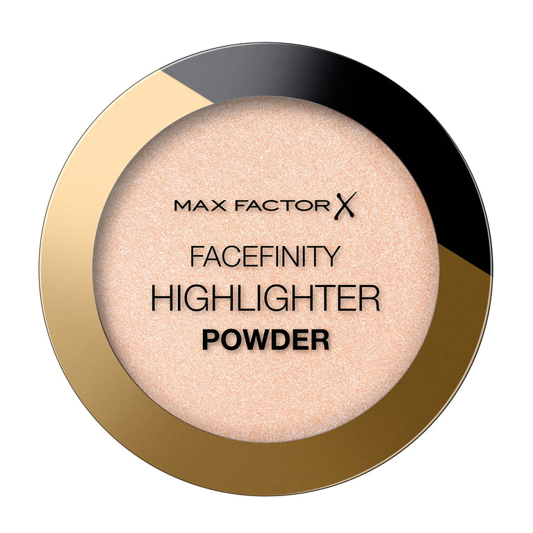 Max Factor Facefinity Nude Beam 001: Ultra-Lightweight Powder Highlighter for Flawless Glow