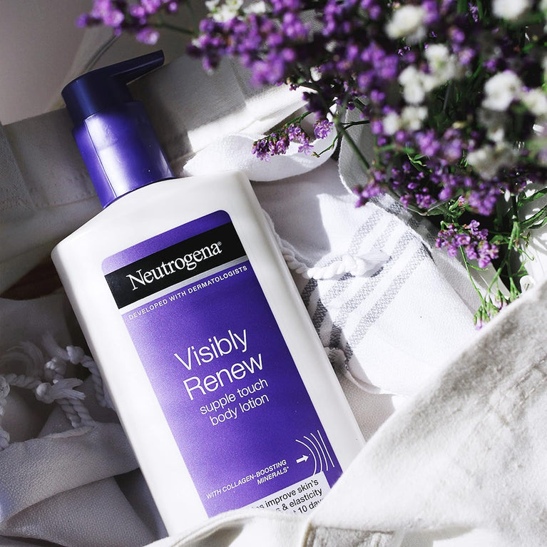 Neutrogena Visibly Renew Firming Body Lotion with Aloe Vera - 400ml