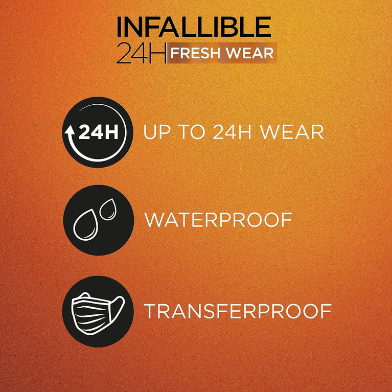L'Oréal Paris Infallible 24H Soft Matte Bronzer - Waterproof, Heatproof, 24H Longwear in 300 Light Medium Shade